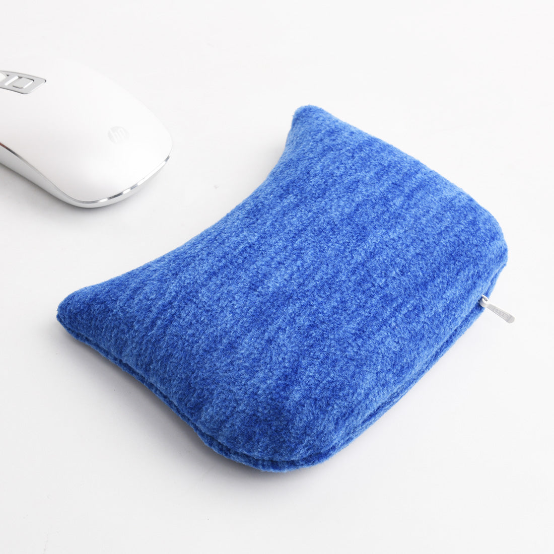 Ergonomic Mouse Wrist Rest for Desktop and Laptop, Bean Bag Wrist Support for Typing, Relief Wrist Pain, Blue
