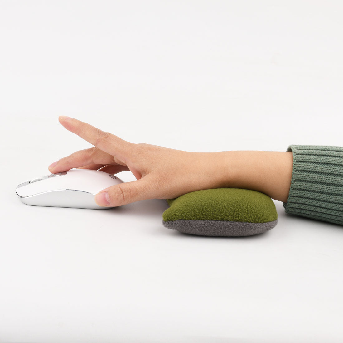 Ergonomic Mouse Wrist Rest for Desktop and Laptop, Bean Bag Wrist Support for Typing, Relief Wrist Pain
