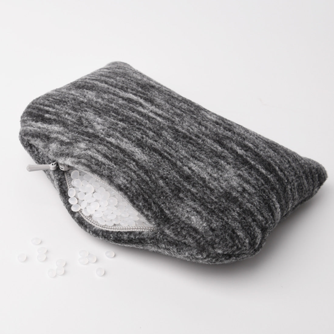 Ergonomic Mouse Wrist Rest for Desktop and Laptop, Bean Bag Wrist Support for Typing, Relief Wrist Pain, Dark Gray