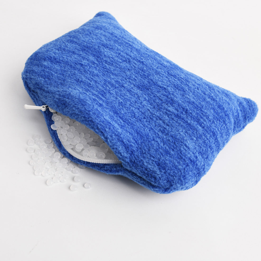 Ergonomic Mouse Wrist Rest for Desktop and Laptop, Bean Bag Wrist Support for Typing, Relief Wrist Pain, Blue