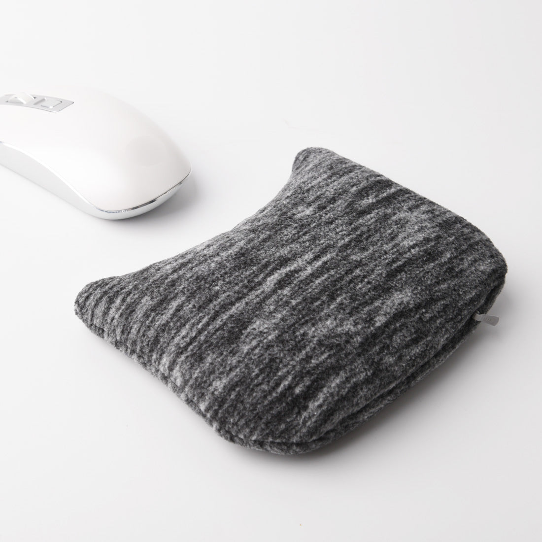 Ergonomic Mouse Wrist Rest for Desktop and Laptop, Bean Bag Wrist Support for Typing, Relief Wrist Pain, Dark Gray