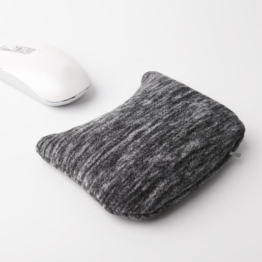 Ergonomic Mouse Wrist Rest for Desktop and Laptop, Bean Bag Wrist Support for Typing, Relief Wrist Pain, Dark Gray