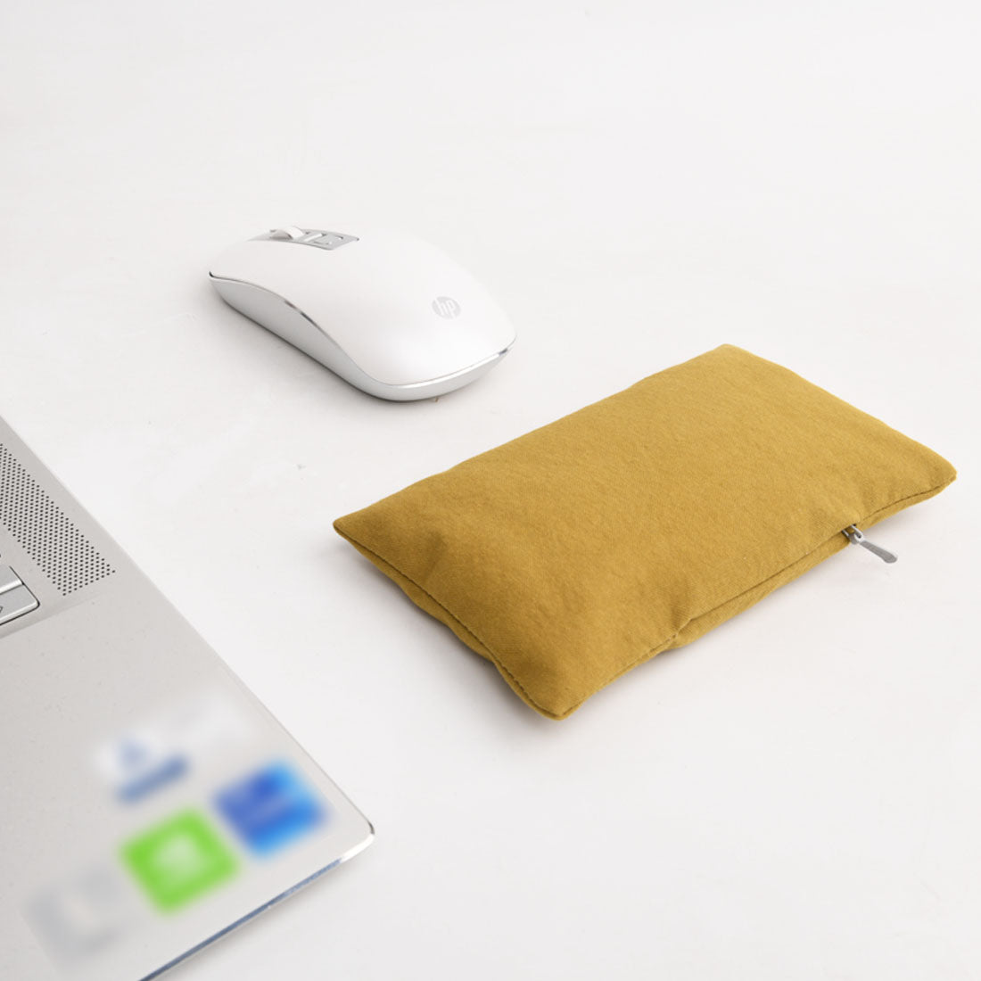 Ergonomic Mouse Wrist Rest Bean Bag, Carpal Tunnel Mouse Support Pad Filled Ergo Beads for Computer, Laptop, PC Gaming
